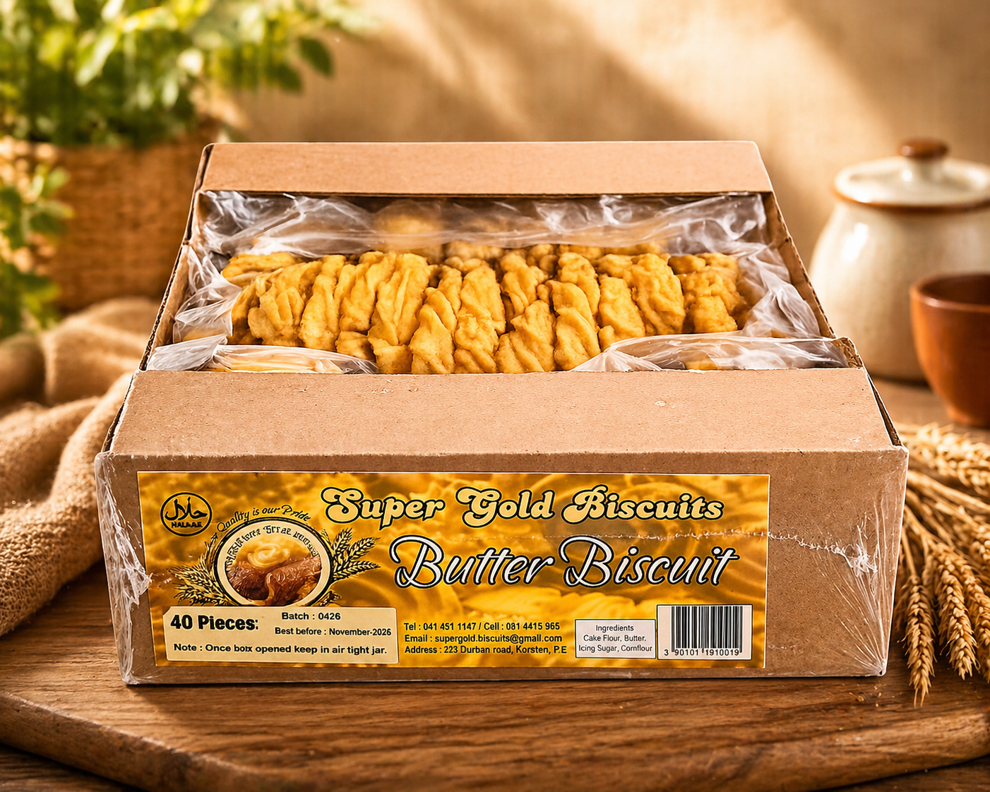 Butter Cookies 40 x 700g