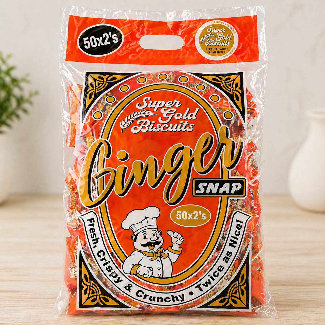 Ginger Snap 50 x 2,S