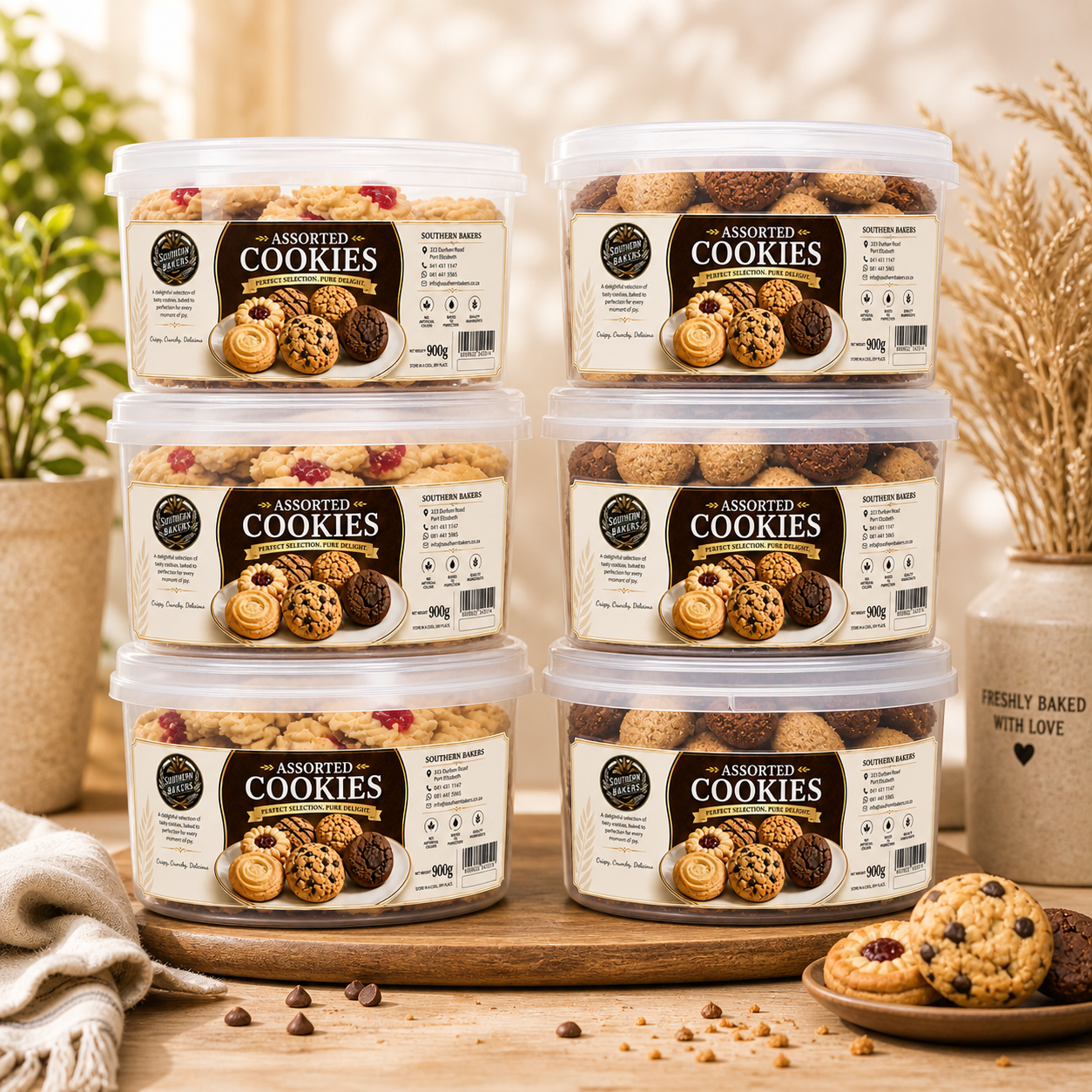 Assorted Cookies 900g